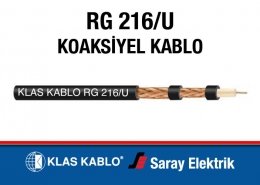 Klas RG 216U Koaksiyel Kablo