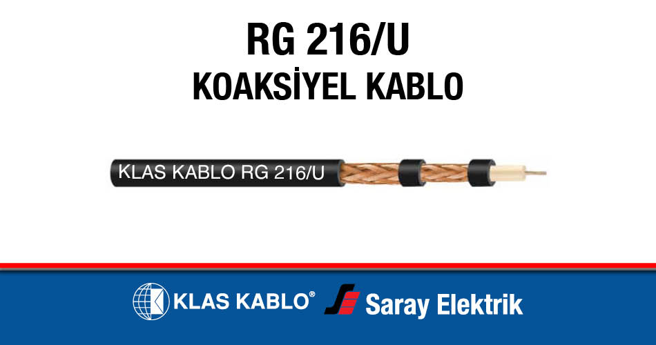 Klas RG 216 U Koaksiyel Kablo