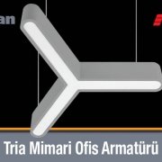 Pelsan Tria Mimari Ofis Armatürü