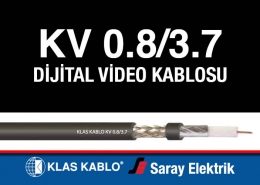 Klas KV 08-3.7 Dijital Video Kablosu