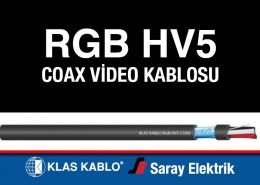RGB HV5 COAX Audio Video Kablosu