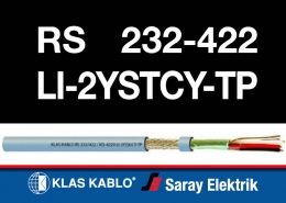 Klas Kablo RS 232 422 KD 4220 LI 2YStCY TP