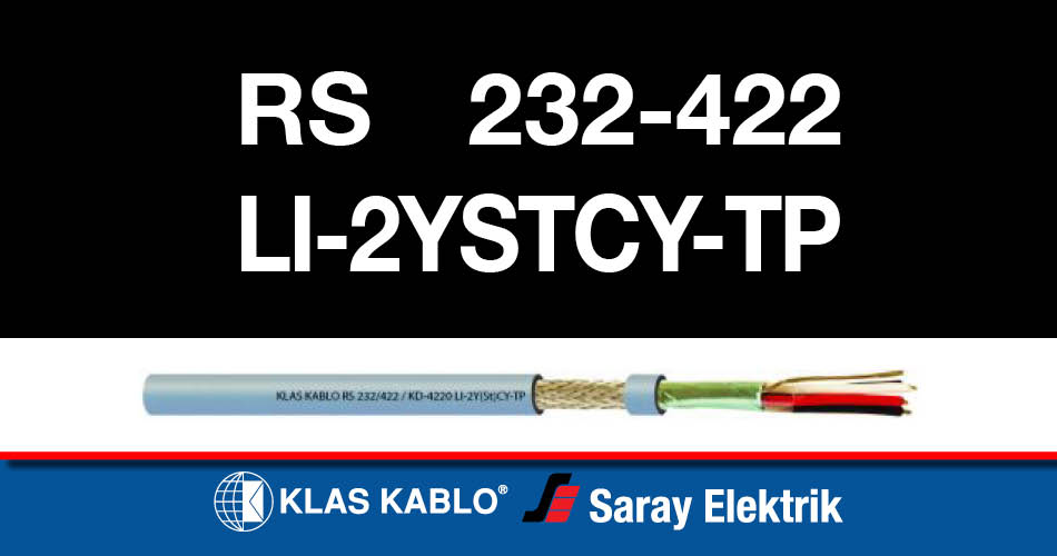 Klas Kablo RS 232 422 KD 4220 LI 2YStCY TP