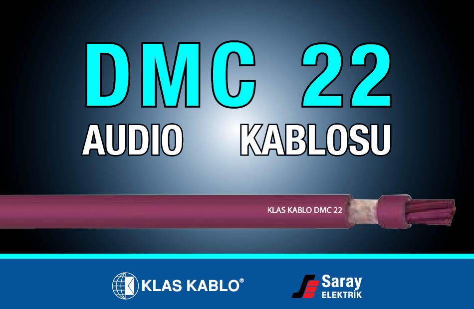 Klas Kablo DMC 22 Ses Kablosu