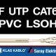 F UTP Cat6 PVC LSOH Data İletişim Kablosu