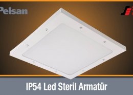 Pelsan IP54 Led Steril Armatür