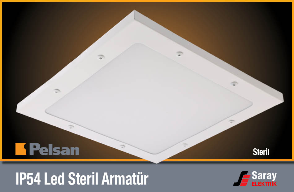 Pelsan IP54 Led Steril Armatür