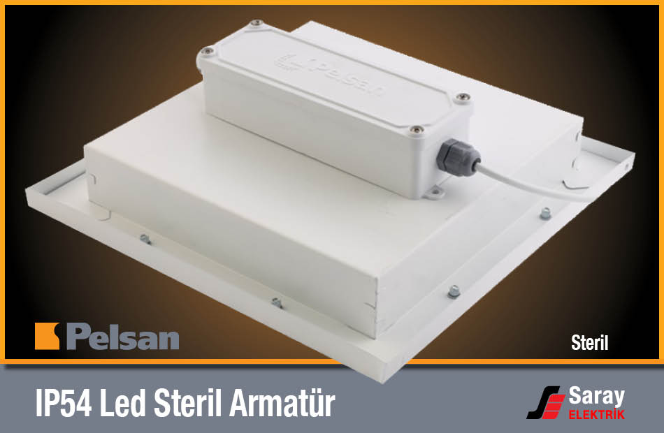 Pelsan IP54 Led Steril Armatür