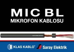 Klas Kablo MIC BL Mikrofon Kablosu