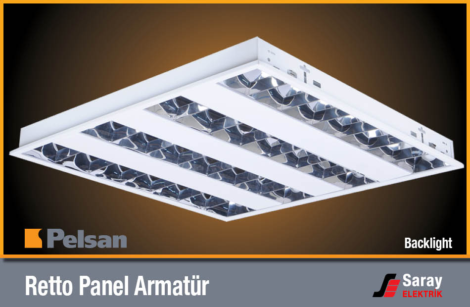 Pelsan Retto Backlight Panel Armatür