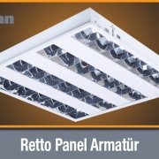 Pelsan Retto Backlight Panel Armatür