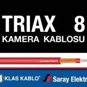 Klas Kablo TRIAX 8 Stüdyo Kamera Kablosu