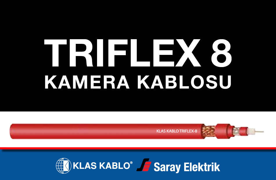 Klas Kablo TRIFLEX 8 Kamera Kablosu