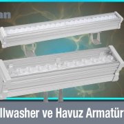 Pelsan Wallwasher ve Havuz Armatürleri