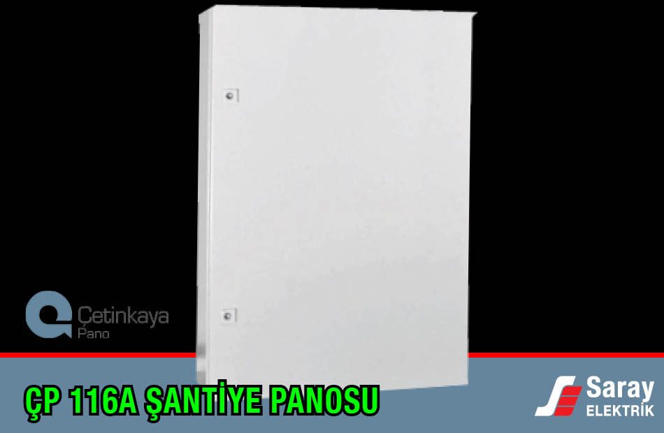 Çetinkaya pano ÇP 116A Şantiye Panosu