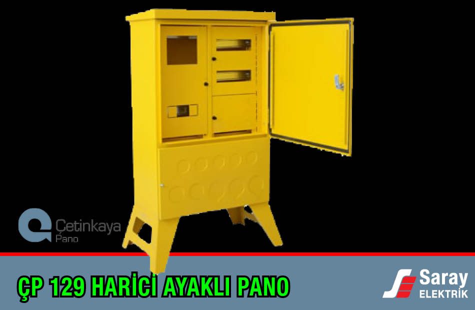 Çetinkaya pano ÇP 129 Harici Ayaklı Şantiye Panoları