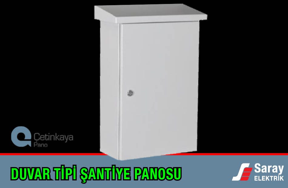 Çetinkaya Pano Duvar Tipi Şantiye Panosu