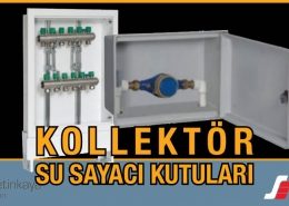 Çetinkaya Pano Kollektör Su Sayacı Kutuları