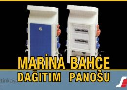 Çetinkaya Pano Marina Bahçe Dağıtım Panosu