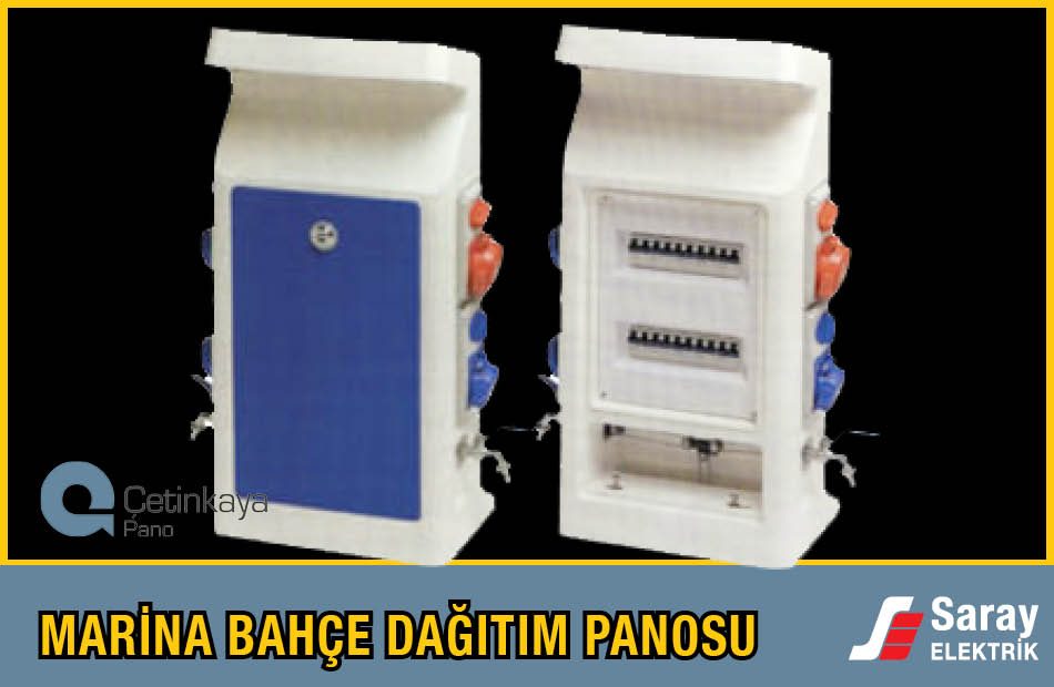 Çetinkaya Pano Marina Bahçe Dağıtım Panosu