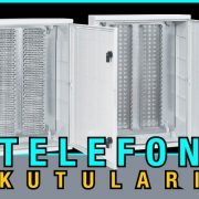 Ragletli Çatılı Harici Telefon Kutusu