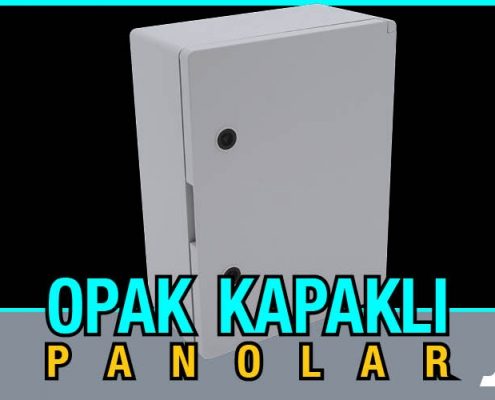 Çetinkaya Opak Kapaklı Panolar