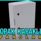 Çetinkaya Opak Kapaklı Panolar