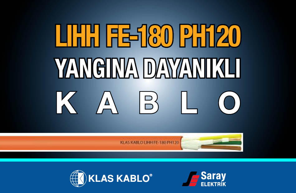 LIHH FE-180 PH120 Yangına dayanıklı Kablo
