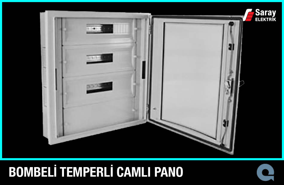 Bombeli Temperli Camlı İç Tesisat Panosu