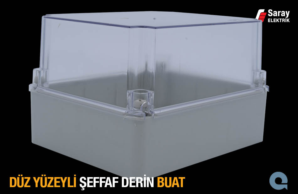 Çetinkaya Pano Düz Yüzeyli Şeffaf Derin Buat