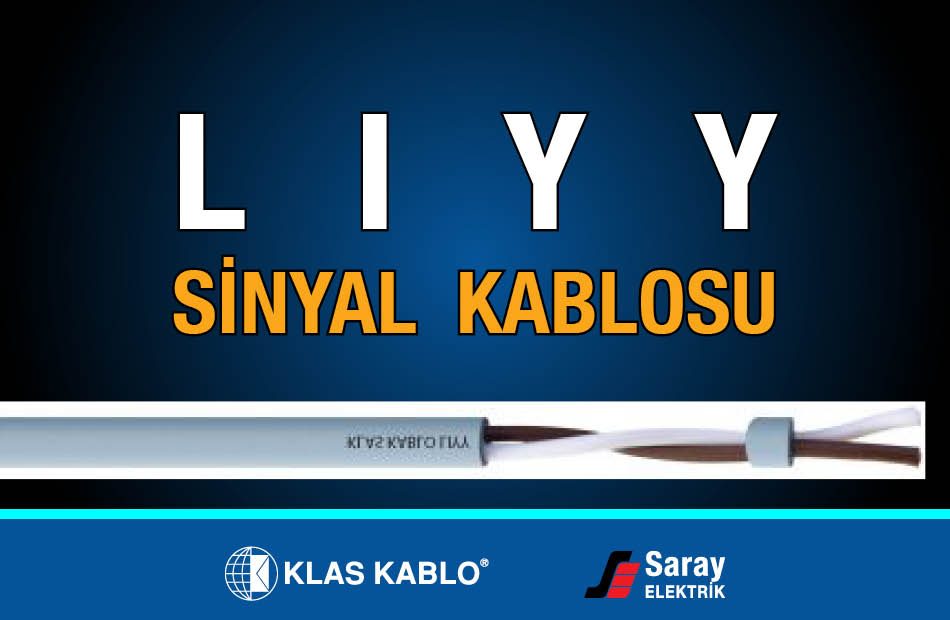 Klas Kablo LIYY Sinyal Kablosu