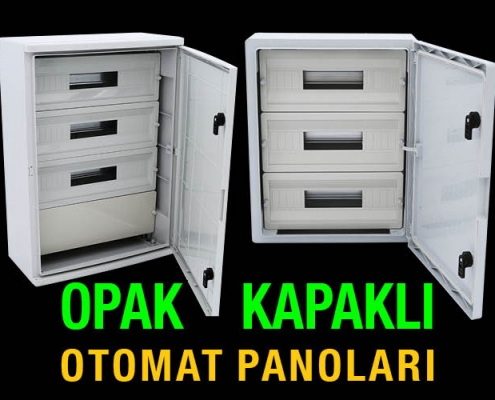 Çetinkaya Opak Kapaklı Otomat Panoları