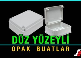 Çetinkaya Pano Sıva Üstü Düz Yüzeyli Opak Buatlar