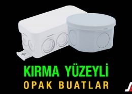 Çetinkaya Pano Sıva Üstü Kırma Yüzeyli Opak Buatlar