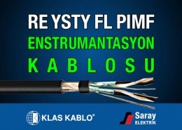 Klas Kablo RE YStY fl PIMF TIMF Enstrümantasyon Kablosu