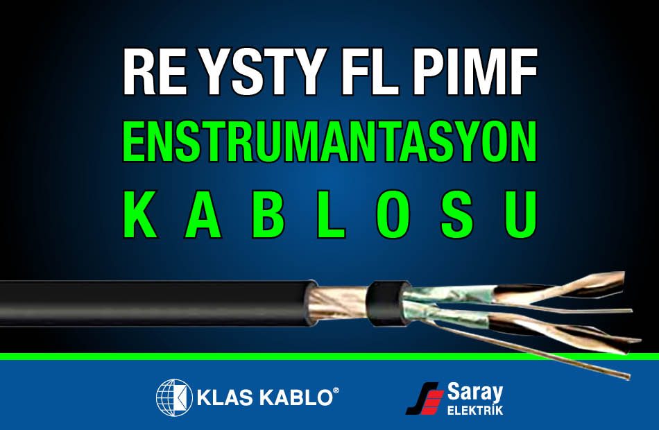 Klas Kablo RE YStY fl PIMF TIMF Enstrümantasyon Kablosu