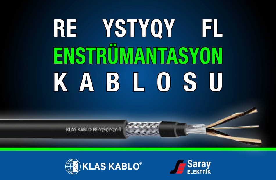 Klas Enerji RE YStYQY fl Enstrümantasyon Kablosu