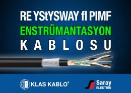 Klas Enerji RE YStYSWAY fl PIMF Enstrümantasyon Kablosu