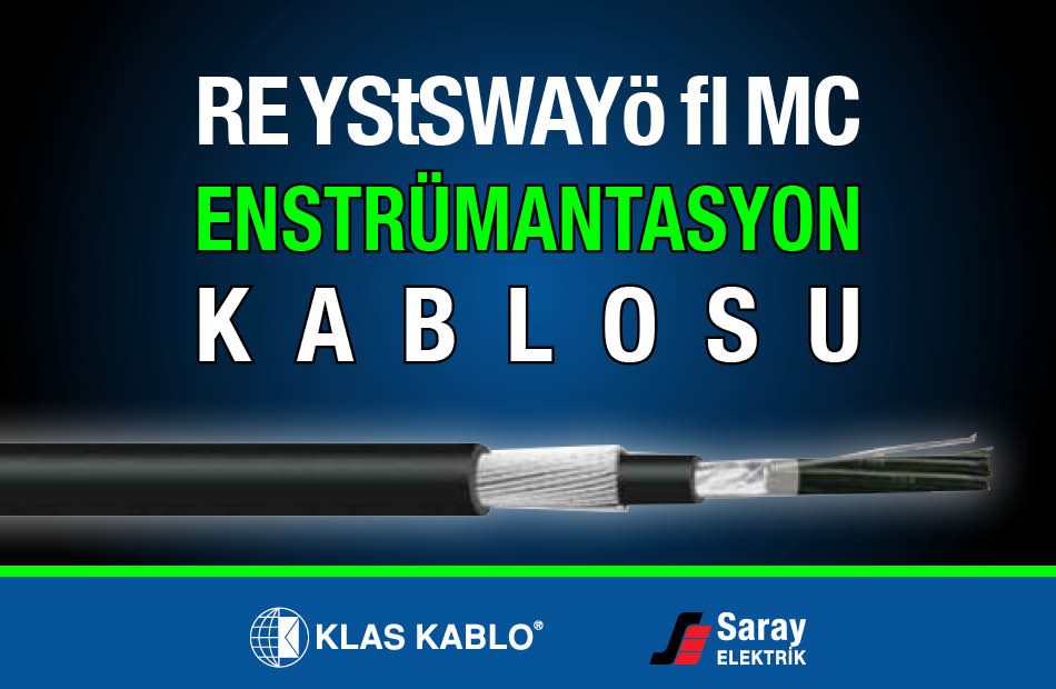 Klas Enerji RE YStYSWAY0 fl MC Enstrümantasyon Kablosu