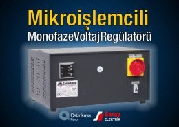 Mikroişlemcili Voltaj Regülatörü Monofaze