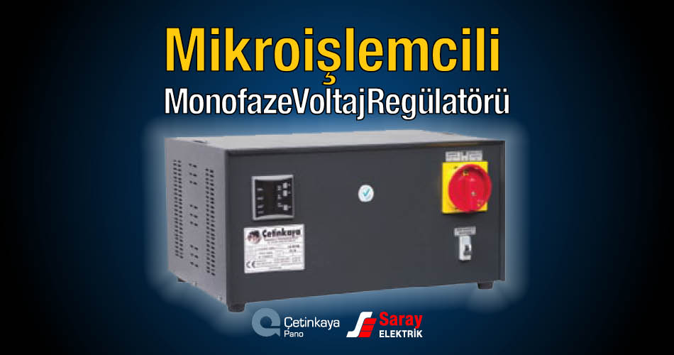 Mikroişlemcili Voltaj Regülatörü Monofaze