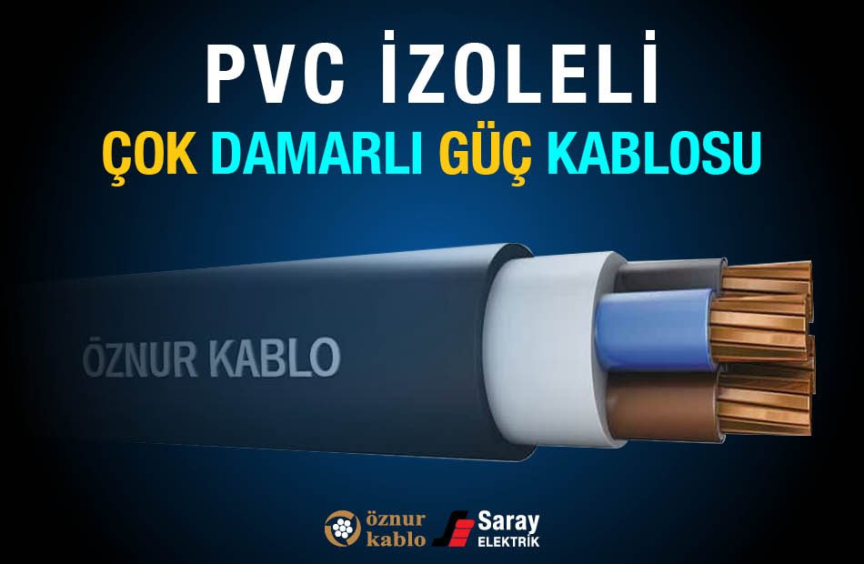 Öznur Kablo PVC İzoleli Çok Damarlı Güç Kablosu