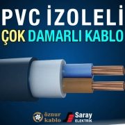 Öznur Kablo PVC İzoleli Çok Damarlı Kablo