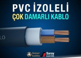 Öznur Kablo PVC İzoleli Çok Damarlı Kablo