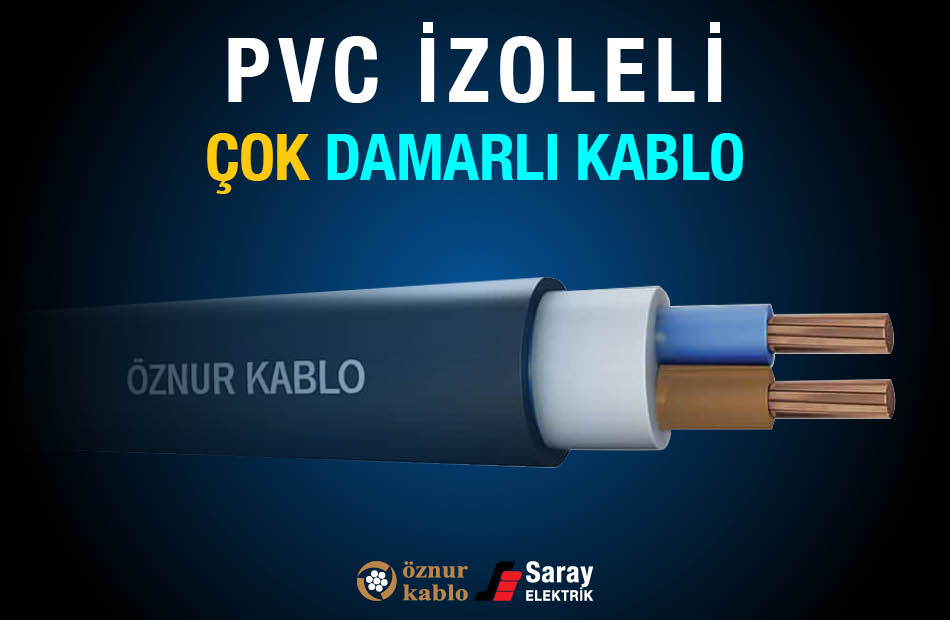 Öznur Kablo PVC İzoleli Çok Damarlı Kablo