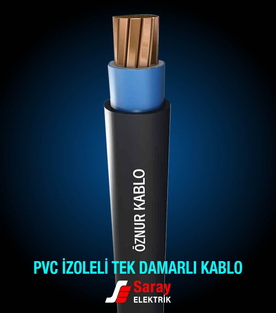 Öznur Kablo PVC İzoleli Tek Damarlı Kablolar