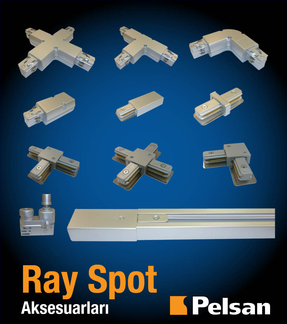 Pelsan Aydınlatma Ray Spot Aksesuarları