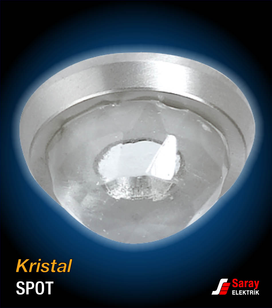 Pelsan Small Kristal Spot Armatür