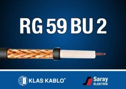Klas Enerji RG 59 BU 2 Kablo