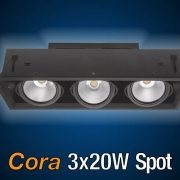 Pelsan Cora 3x20W Spot Armatür